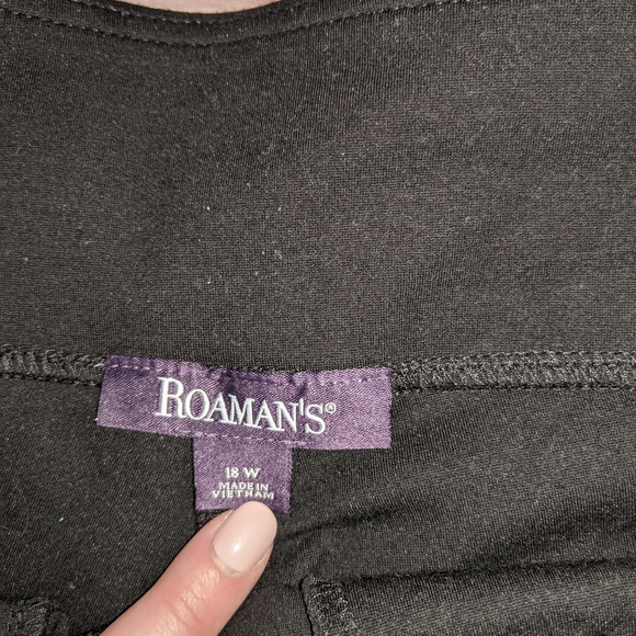 Zipper pocket ponte pants 18W - Picture 2 of 4